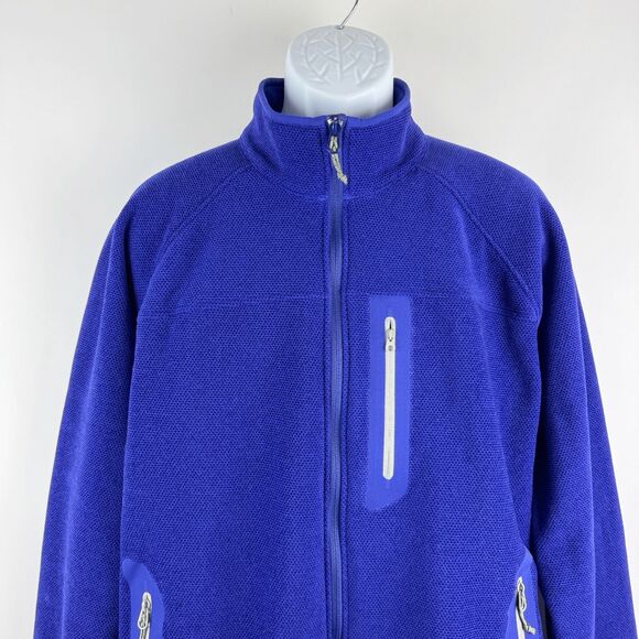 ARC'TERYX Polartec Strato Full Zip Jacket Mens XXL Purple Blue Polartec Fleece - Picture 4 of 16